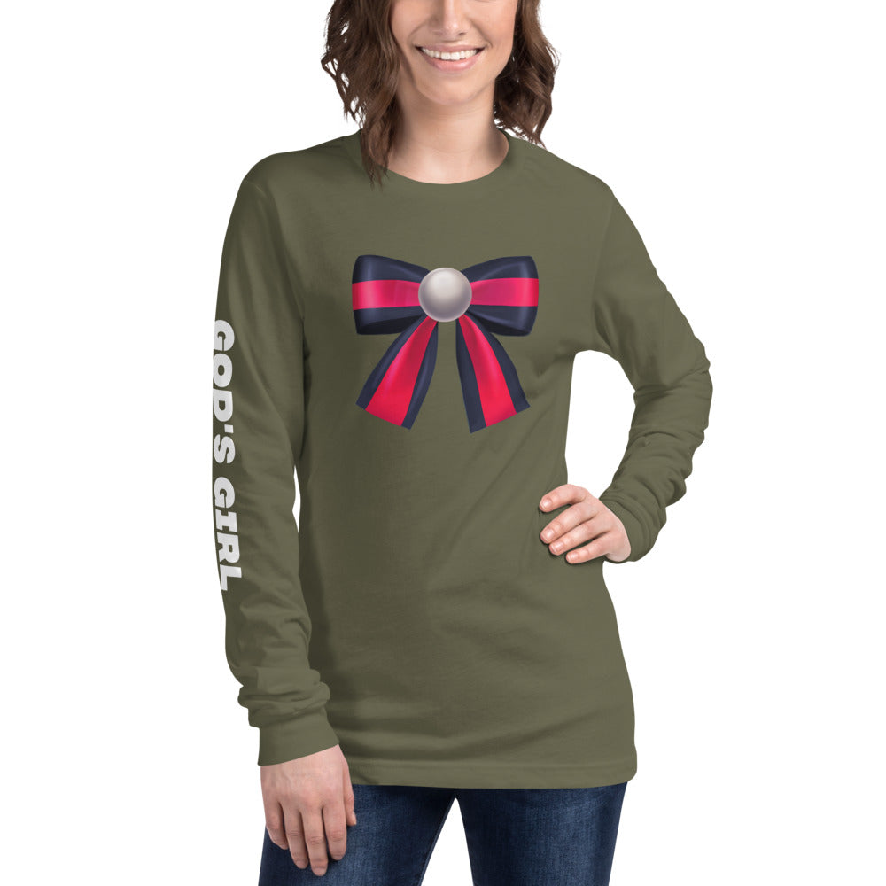 GOD'S GIRL Long Sleeve Tee - Fearless Confidence Coufeax™