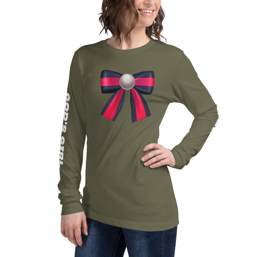 GOD'S GIRL Long Sleeve Tee - Fearless Confidence Coufeax™