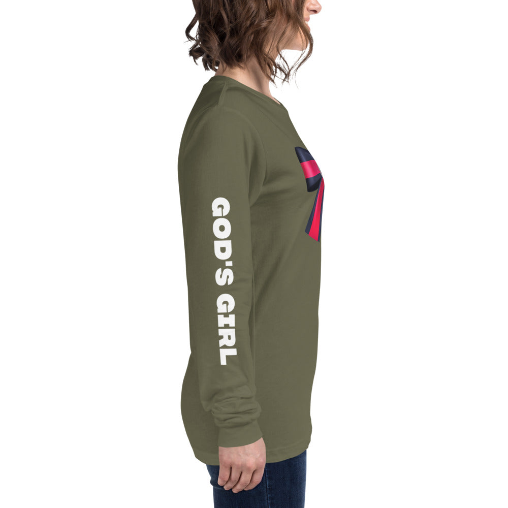 GOD'S GIRL Long Sleeve Tee - Fearless Confidence Coufeax™