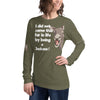 Funny Caicos Donkey Long Sleeve Tee - Fearless Confidence Coufeax™