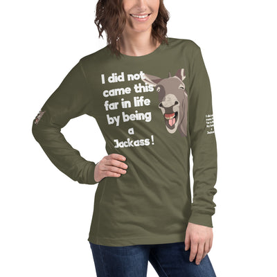 Funny Caicos Donkey Long Sleeve Tee - Fearless Confidence Coufeax™