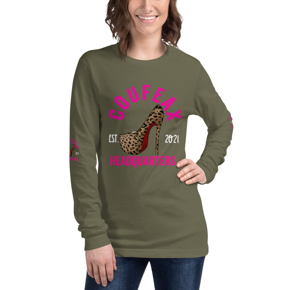 Coufeax Long Sleeve Tee - Fearless Confidence Coufeax™