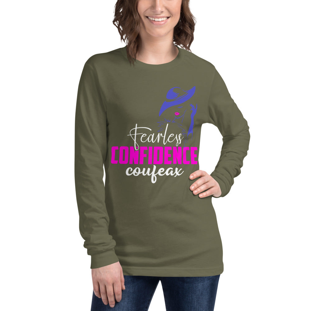 Fearless Confidence Coufeax Long Sleeve Tee - Fearless Confidence Coufeax™