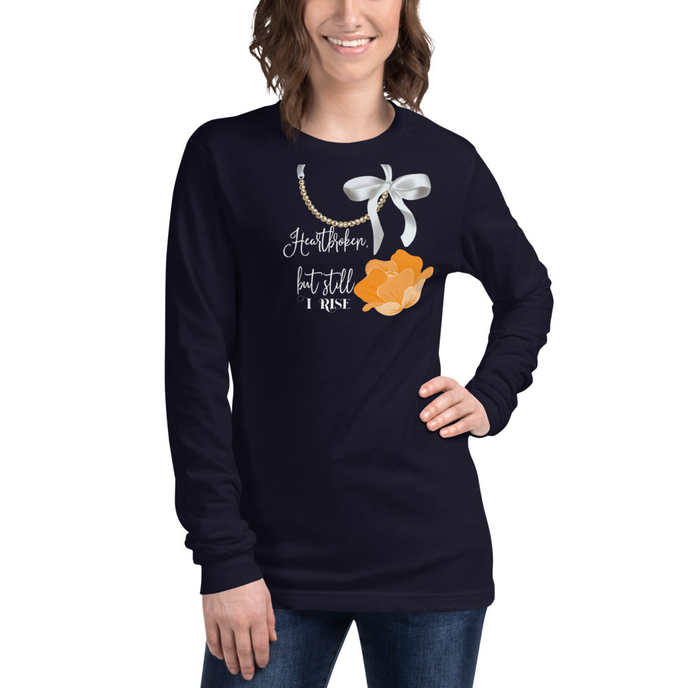 Necklace Long Sleeve Tee - Fearless Confidence Coufeax™