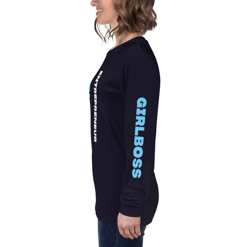 GIRLBOSS Entrepreneur Long Sleeve Tee - Fearless Confidence Coufeax™