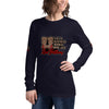 Just A Businesswoman Who Loves Red Long Sleeve Tee - Fearless Confidence Coufeax™