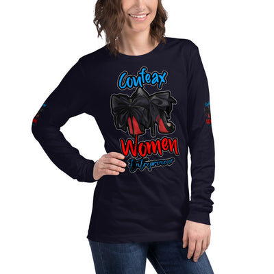 COUFEAX WOMAN ENTREPRENEUR Long Sleeve Tee - Fearless Confidence Coufeax™