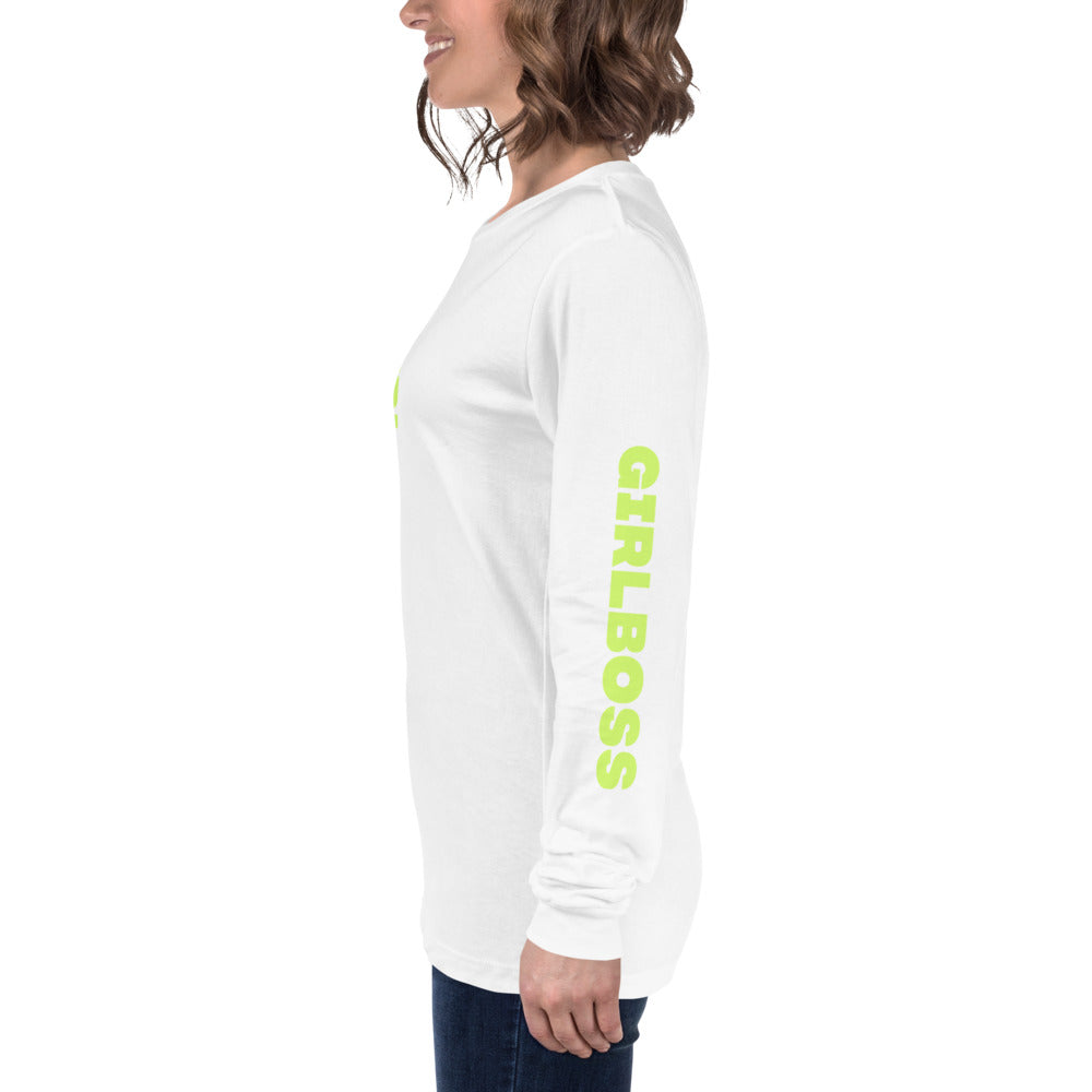 Girlboss Entrepreneur Long Sleeve Tee - Fearless Confidence Coufeax™