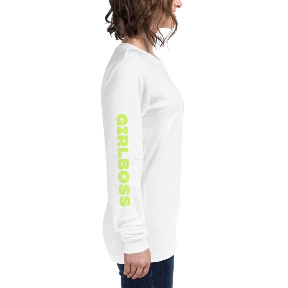 Girlboss Entrepreneur Long Sleeve Tee - Fearless Confidence Coufeax™