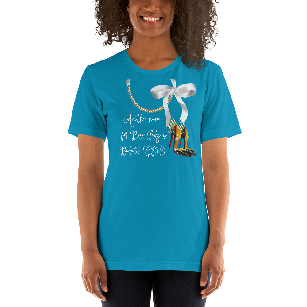 Pearl Necklace T-Shirt - Fearless Confidence Coufeax™