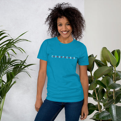 COUFEAX HEARTS Short-Sleeve T-Shirt - Fearless Confidence Coufeax™