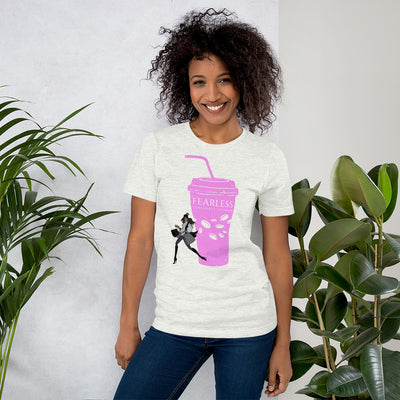 Fashion Girl coffee cup T-Shirt - Fearless Confidence Coufeax™