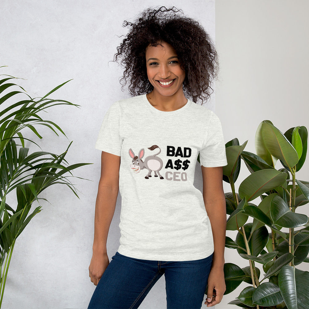 BADA$$ C.E.O Short-Sleeve T-Shirt - Fearless Confidence Coufeax™