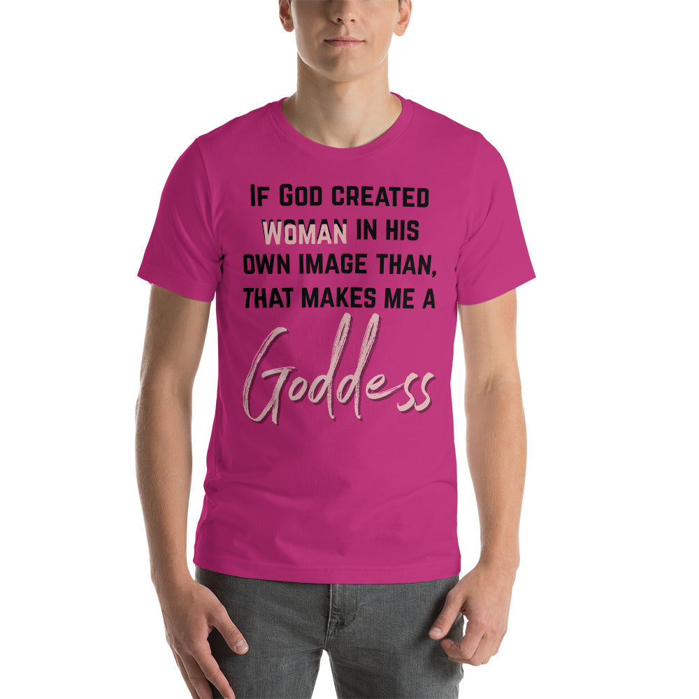 GODDESS Short-Sleeve T-Shirt - Fearless Confidence Coufeax™