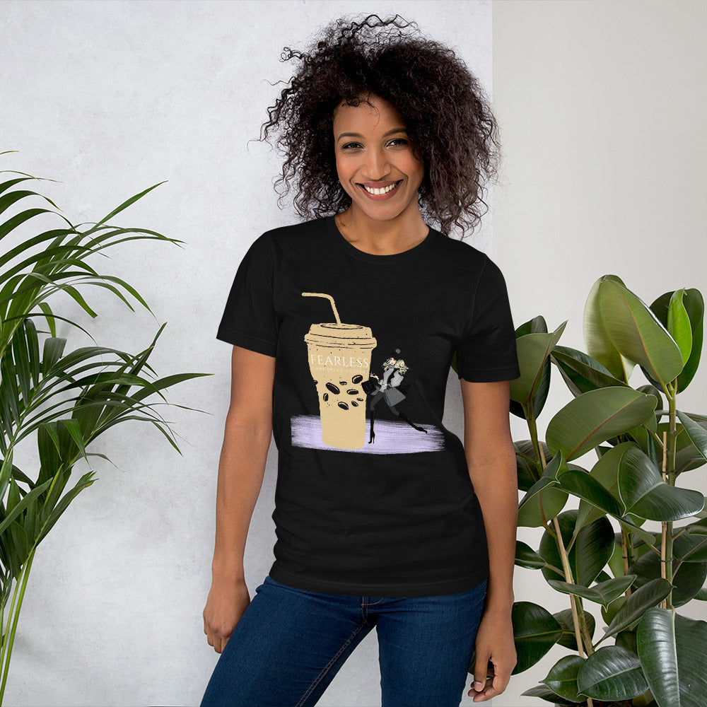 Fashion Girl Coffee  Cup T-Shirt - Fearless Confidence Coufeax™