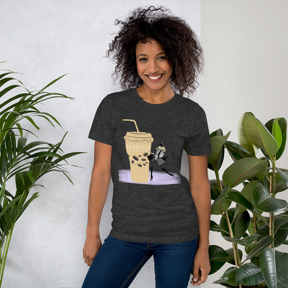 Fashion Girl Coffee  Cup T-Shirt - Fearless Confidence Coufeax™