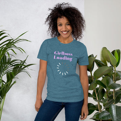 Girlboss LOADING T-Shirt - Fearless Confidence Coufeax™