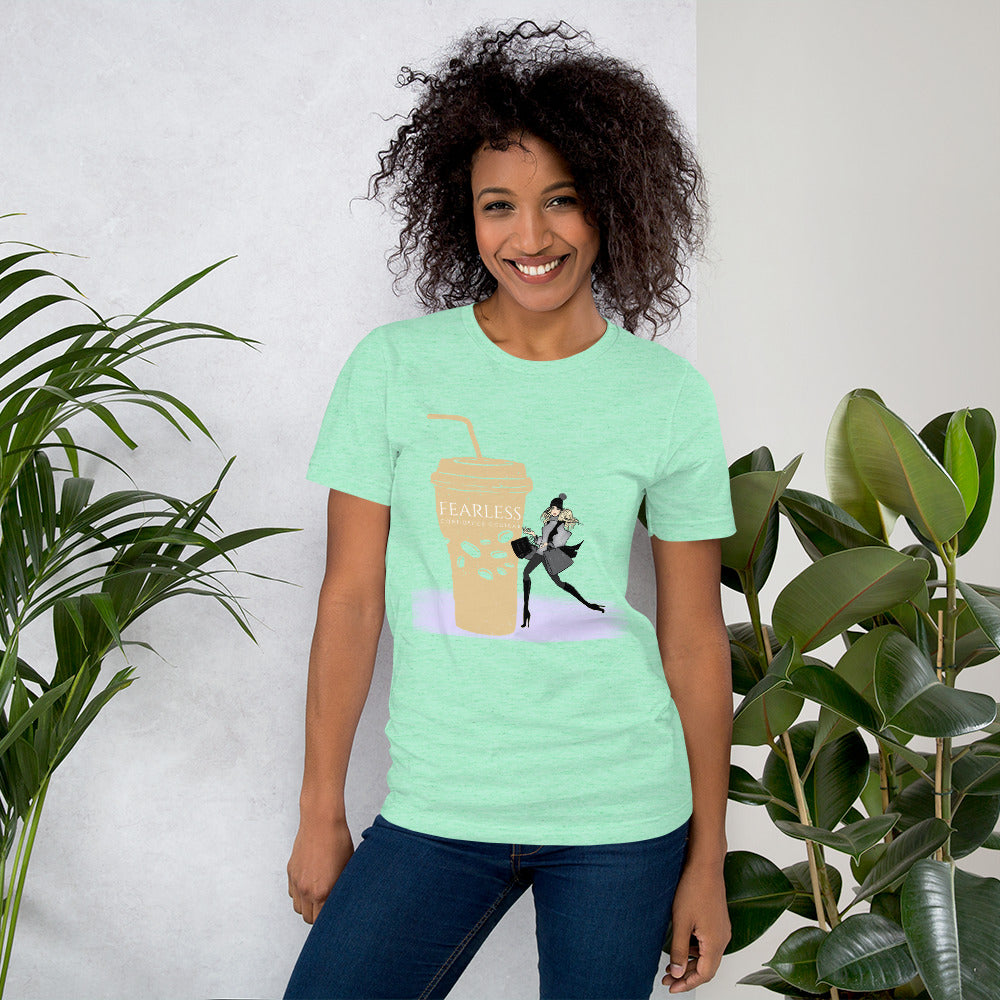 Fashion Girl Coffee  Cup T-Shirt - Fearless Confidence Coufeax™