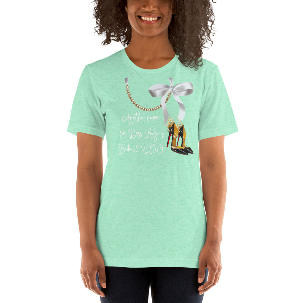 Pearl Necklace T-Shirt - Fearless Confidence Coufeax™