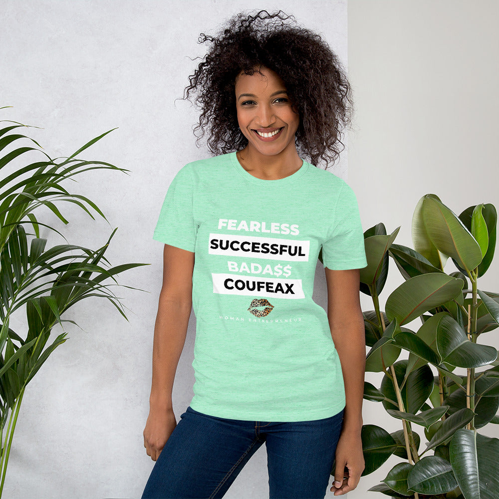 FEARLESS SUCCESSFUL BADASS COUFEAX T-Shirt - Fearless Confidence Coufeax™