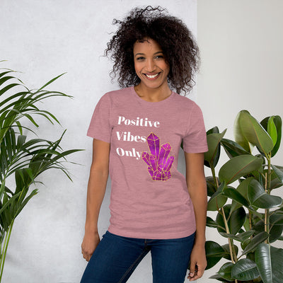 Positive Vibes  Only T-Shirt - Fearless Confidence Coufeax™