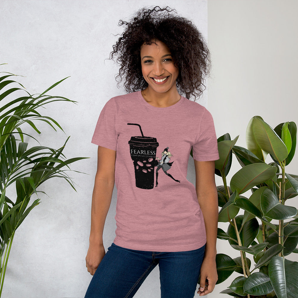 Fashiongirl Coffees Cup T-Shirt - Fearless Confidence Coufeax™