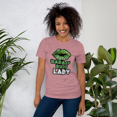 Bada$$ Boss Lady Short-Sleeve T-Shirt - Fearless Confidence Coufeax™