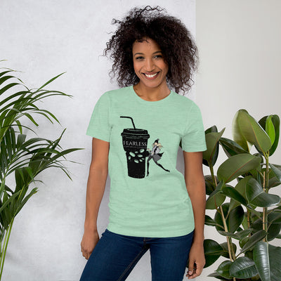 Fashiongirl Coffees Cup T-Shirt - Fearless Confidence Coufeax™