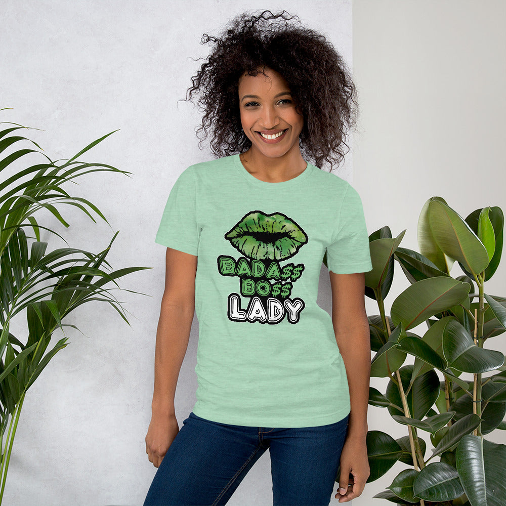 Bada$$ Boss Lady Short-Sleeve T-Shirt - Fearless Confidence Coufeax™