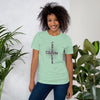 COUFEAX MINIMALIST CROSS Short-Sleeve  T-Shirt - Fearless Confidence Coufeax™
