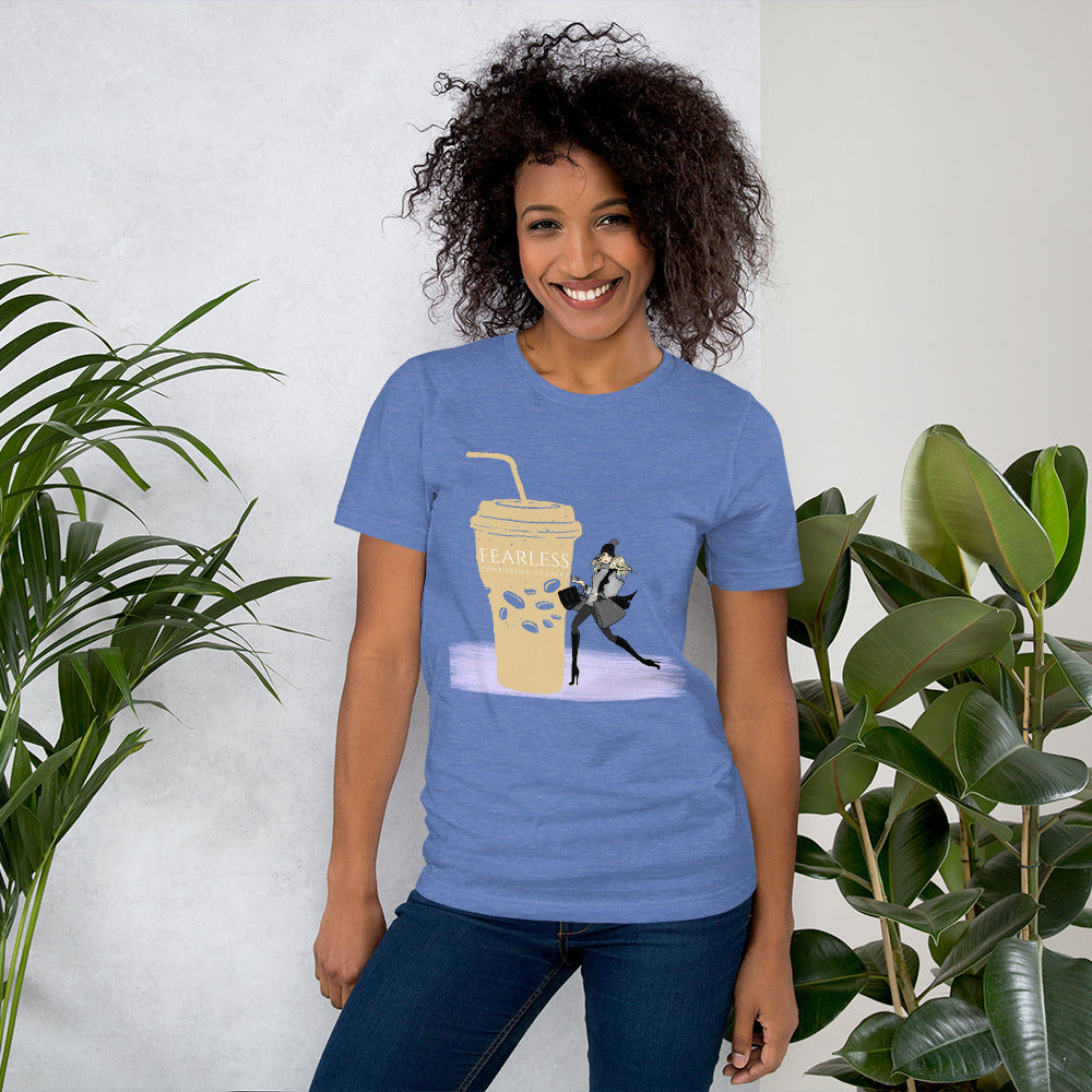 Fashion Girl Coffee  Cup T-Shirt - Fearless Confidence Coufeax™