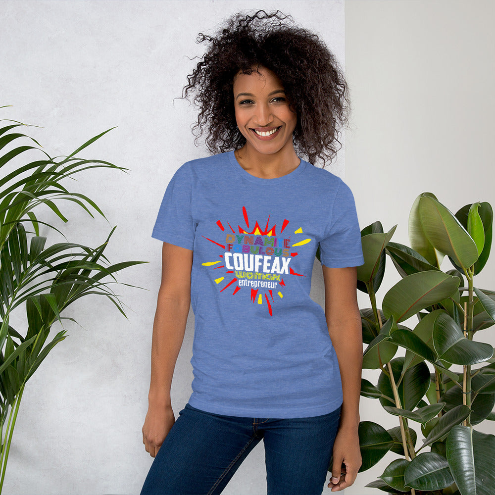 Dynamite Fabumous Coufeax Women Entrepreneur Short-Sleeve T-Shirt - Fearless Confidence Coufeax™