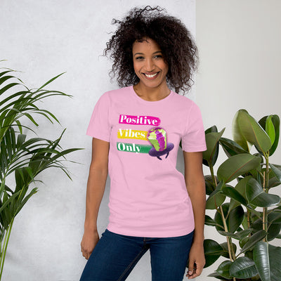 Positive Vibes Only Ring Pop Short-SleeveT-Shirt - Fearless Confidence Coufeax™