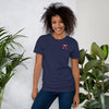 Pearl Colorblock Pocket  Bow T-Shirt - Fearless Confidence Coufeax™