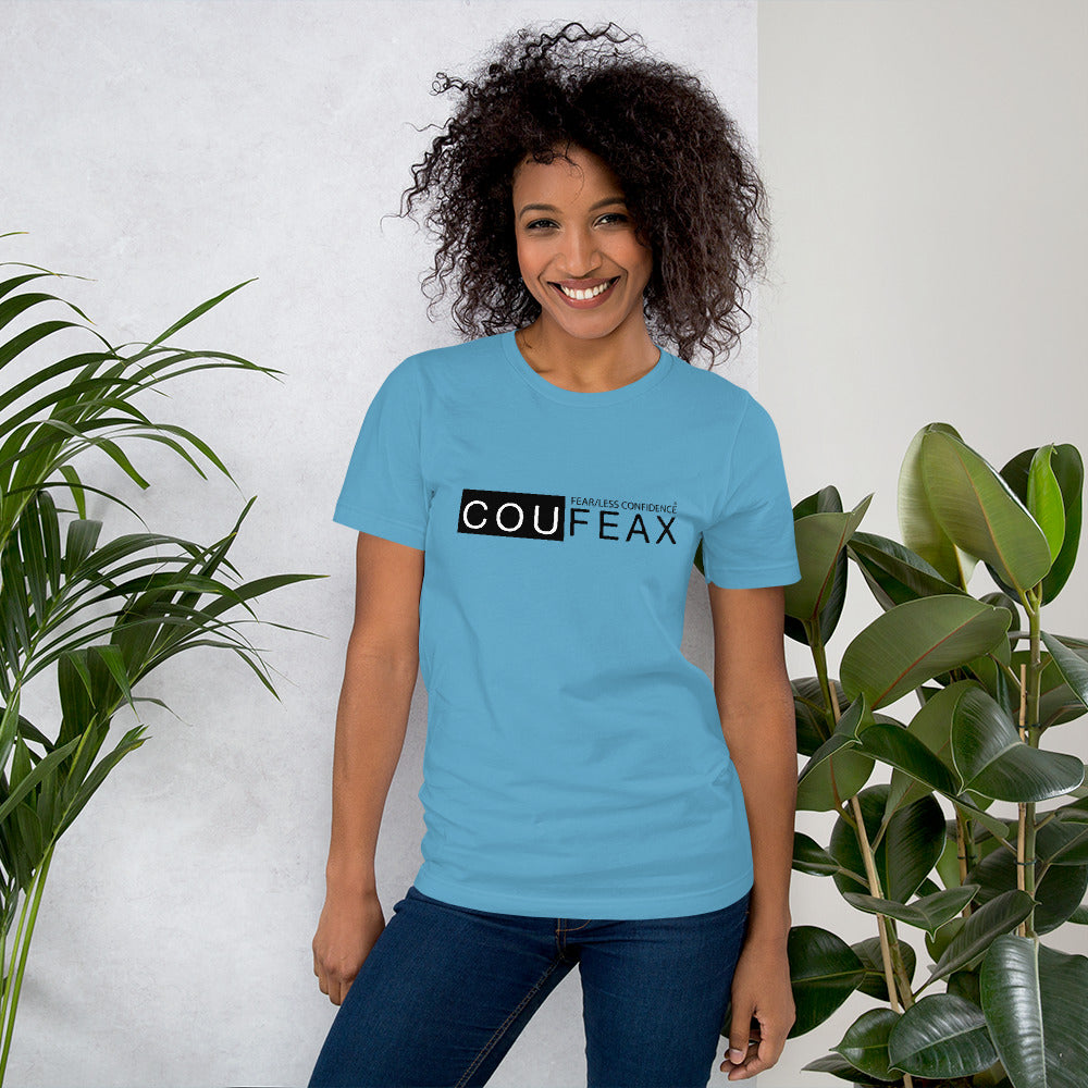 FEAR/LESS CONFIDENCE COUFEAX Short-Sleeve  T-Shirt - Fearless Confidence Coufeax™