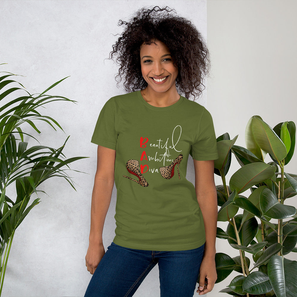 BEAUTIFUL AMBITIOUS  DIVA T-Shirt - Fearless Confidence Coufeax™