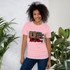 Just  Business Woman Who Loves Red Bottoms Short-Sleeve T-Shirt - Fearless Confidence Coufeax™