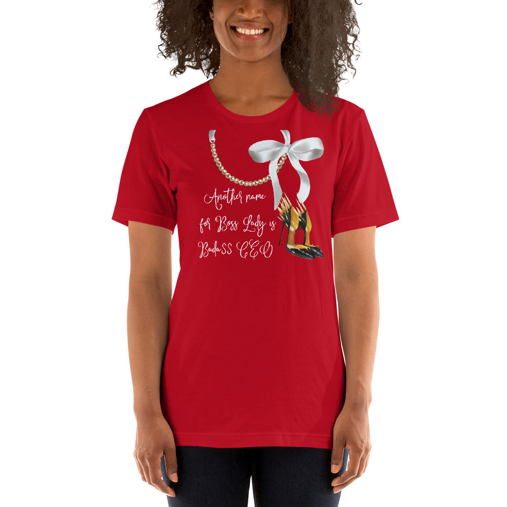 Pearl Necklace T-Shirt - Fearless Confidence Coufeax™