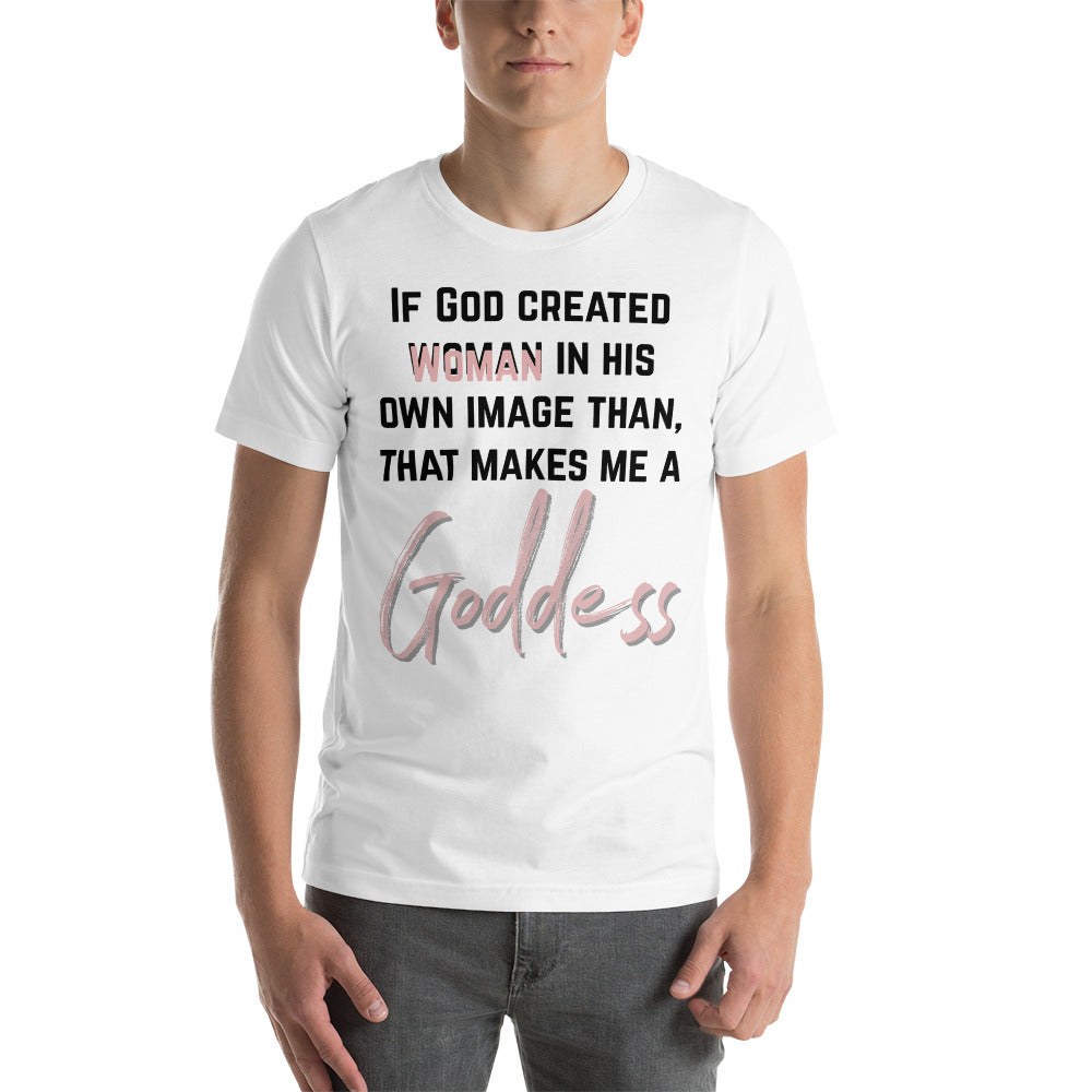 GODDESS Short-Sleeve T-Shirt - Fearless Confidence Coufeax™