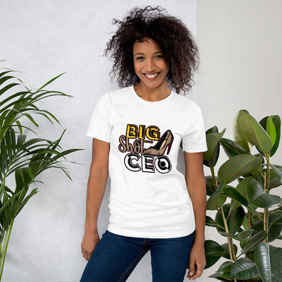 Big Shot CEO Short-Sleev T-Shirt - Fearless Confidence Coufeax™