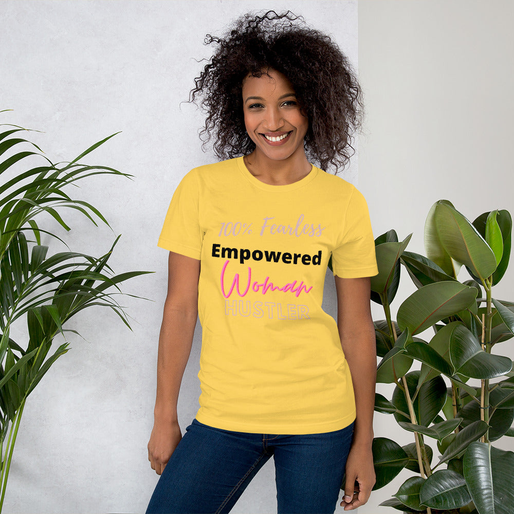 Fearless Empowered women T-Shirt - Fearless Confidence Coufeax™