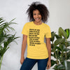 STRONG WOMAN Short-Sleeve  T-Shirt - Fearless Confidence Coufeax™