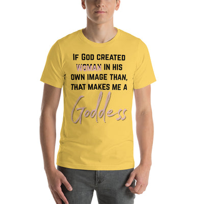 GODDESS Short-Sleeve T-Shirt - Fearless Confidence Coufeax™