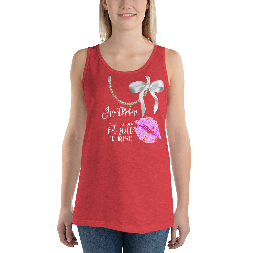 Pearl Necklace Tank Top - Fearless Confidence Coufeax™