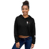Boss Lady Status Crop Hoodie - Fearless Confidence Coufeax™