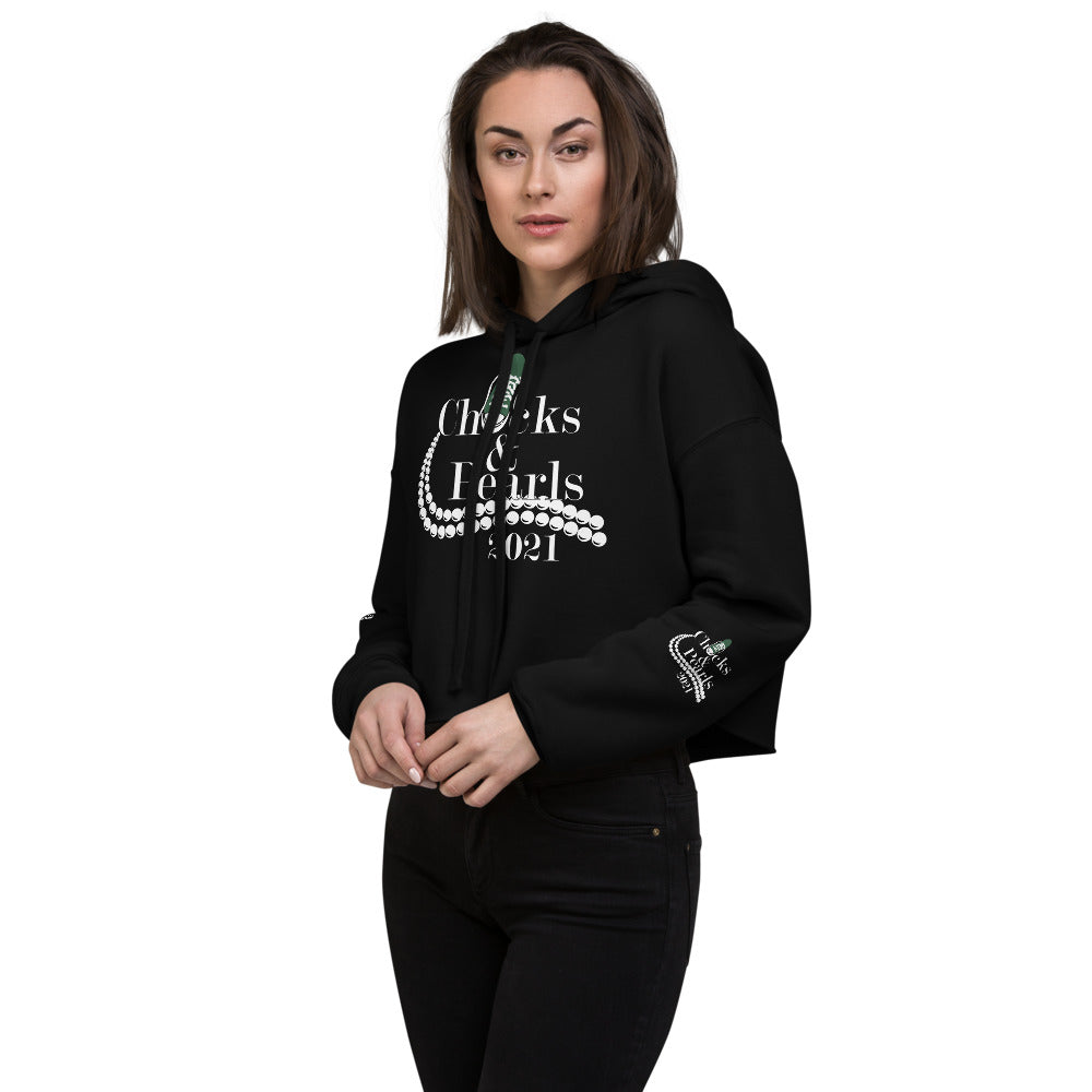 Chucks & Pearl's Crop Hoodie - Fearless Confidence Coufeax™