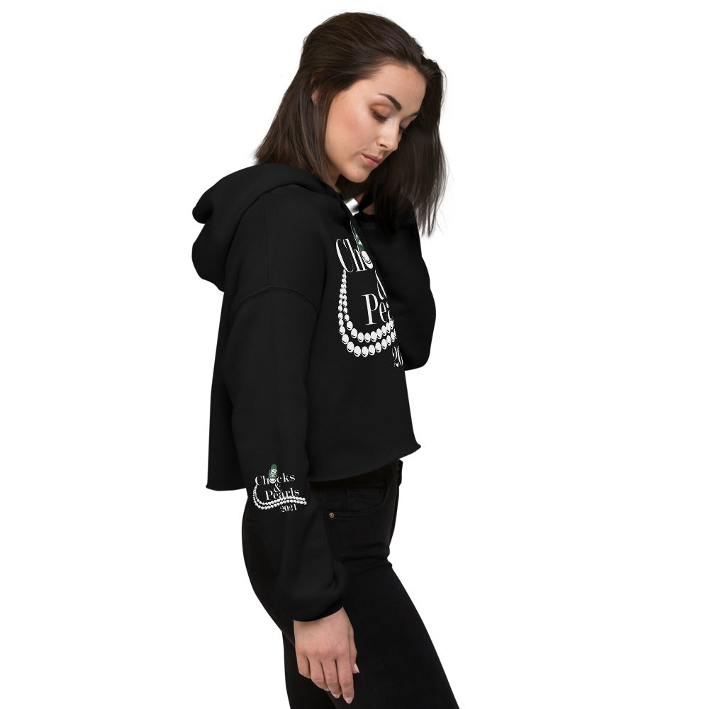 Chucks & Pearl's Crop Hoodie - Fearless Confidence Coufeax™