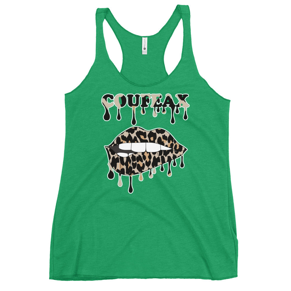 COUFEAX Women's Racerback Tank - Fearless Confidence Coufeax™