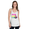 Positive Vibes Only Ring Pop Women's Racerback Tank - Fearless Confidence Coufeax™