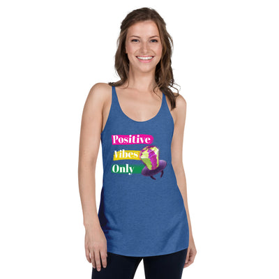 Positive Vibes Only Ring Pop Women's Racerback Tank - Fearless Confidence Coufeax™